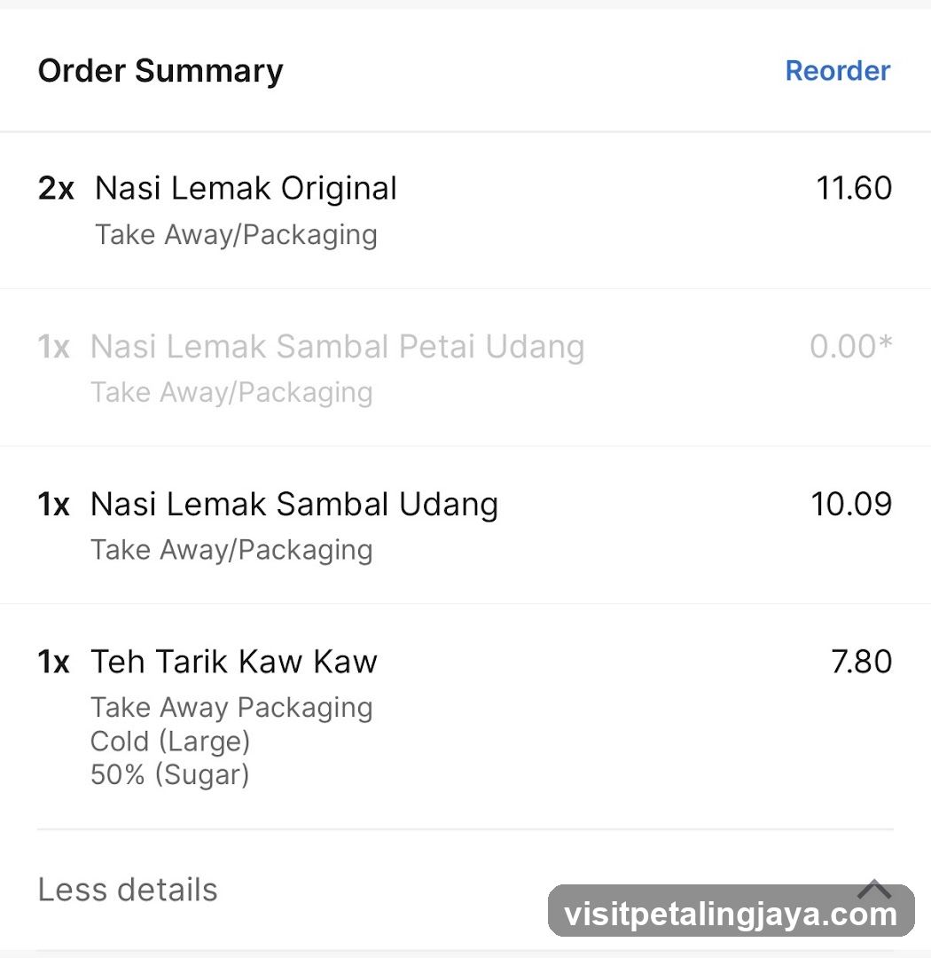 Order Summary