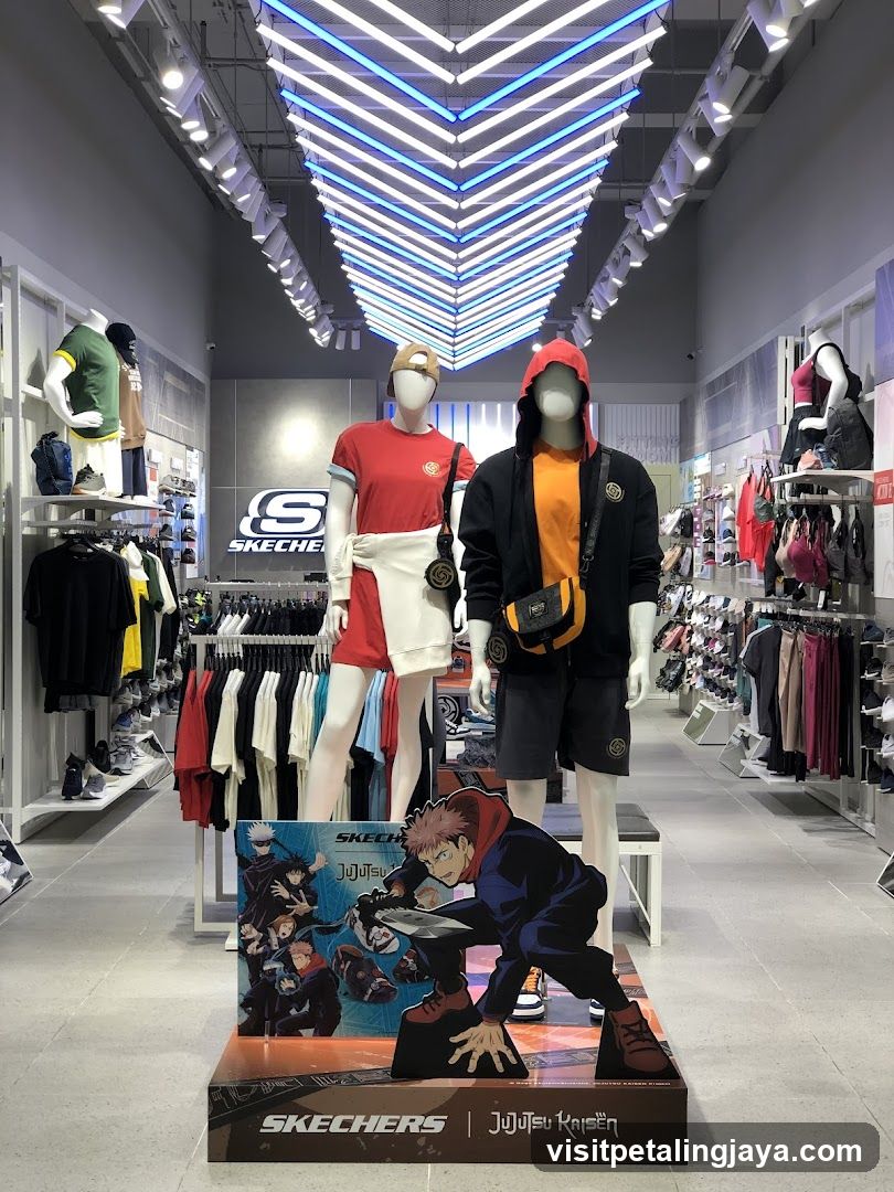 Skechers x Jujutsu Kaisen Store Display