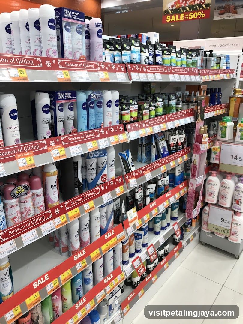 Personal Care Products Display