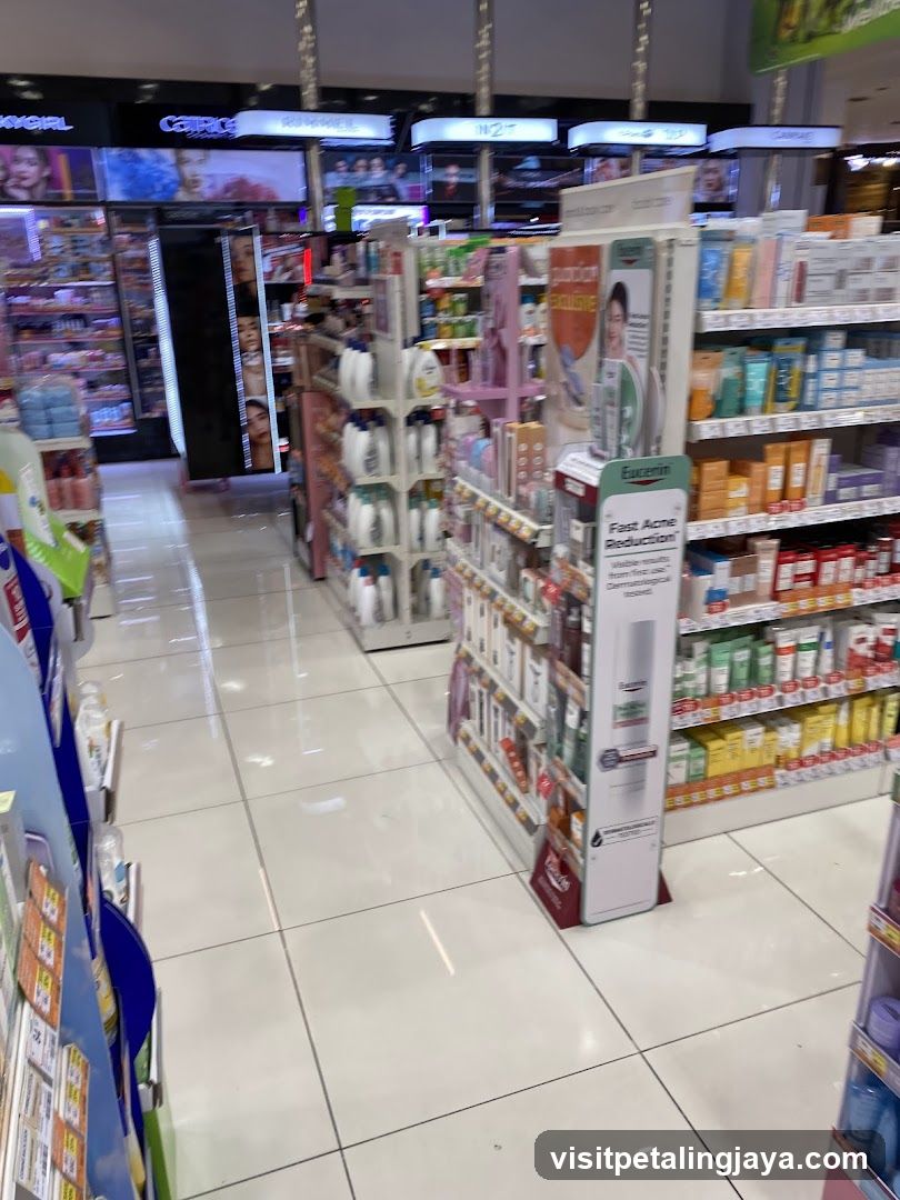 Cosmetics and Skincare Aisle