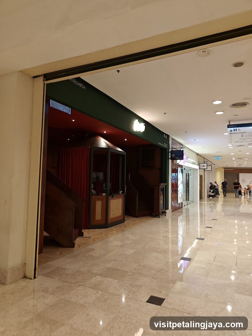 Shopping Mall Interior View