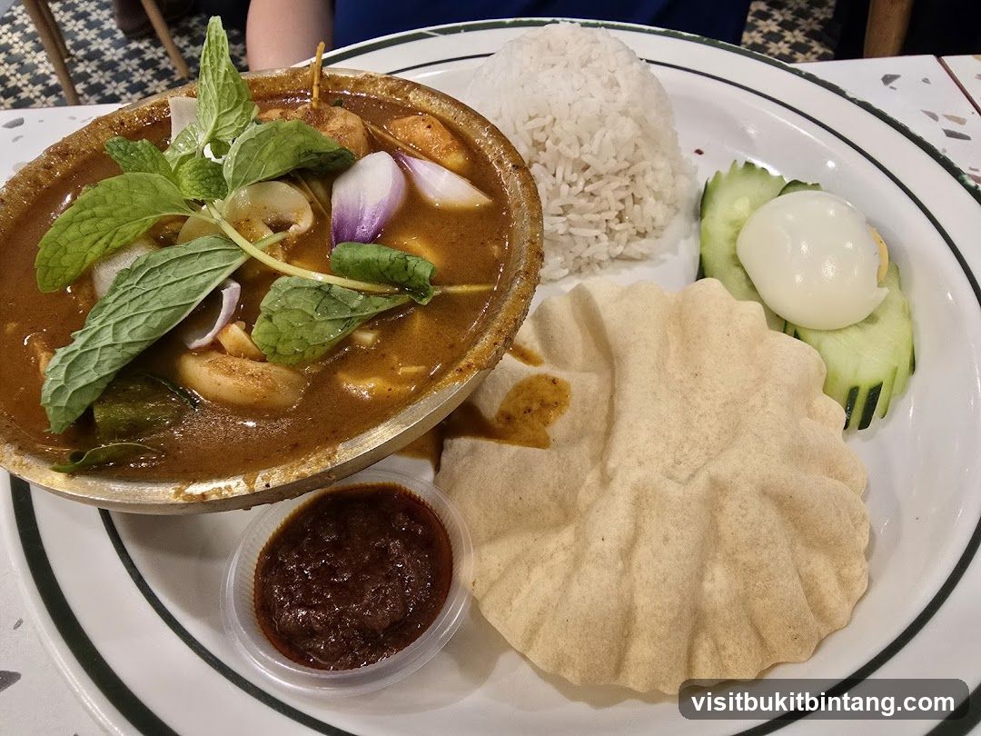Curry with Rice and Sides