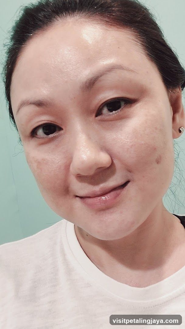 Portrait of a woman with natural makeup