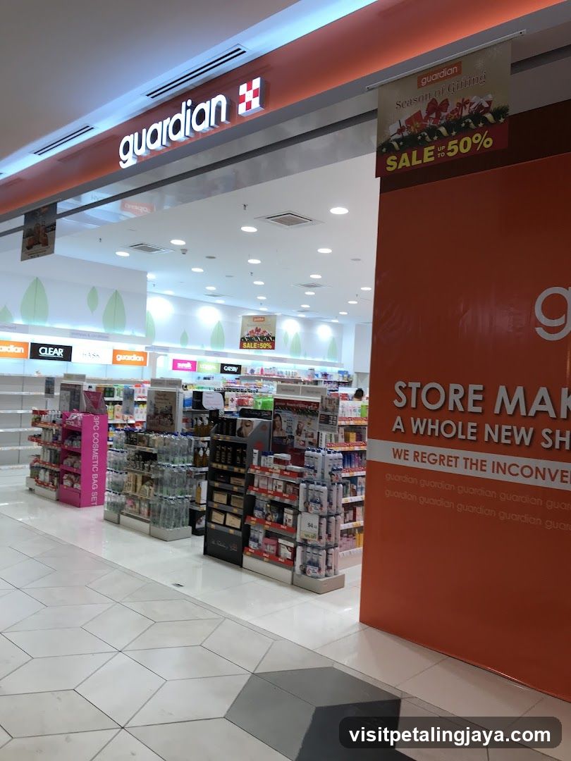 Guardian Pharmacy Store Interior