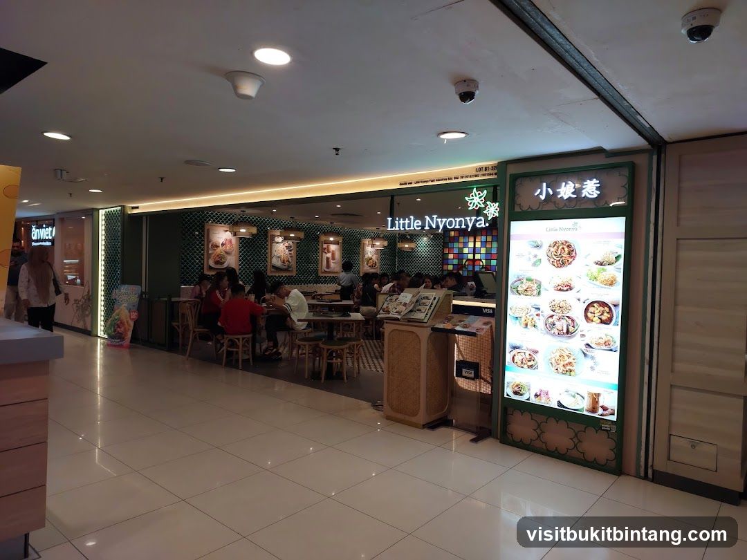 Restaurant Interior and Menu Display