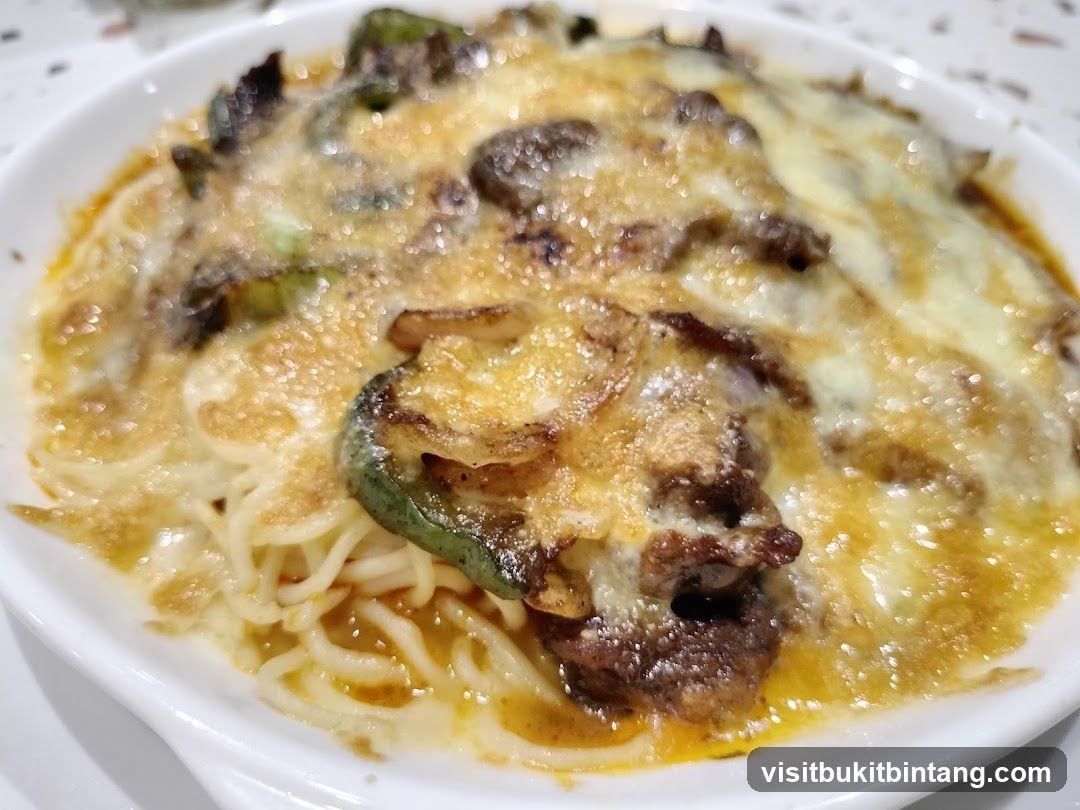 Baked Pasta with Meat and Vegetables