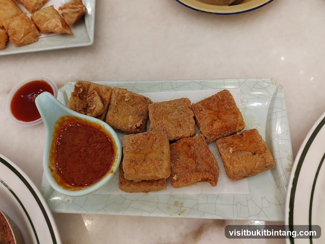 Fried Tofu with Sauce