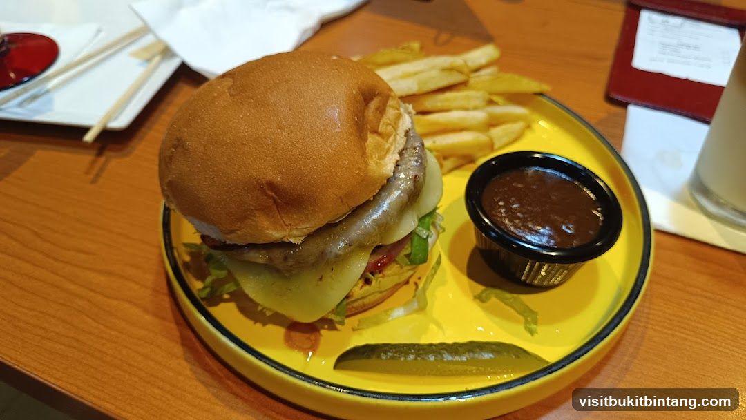 Burger and Fries
