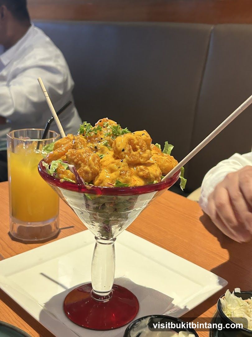 Shrimp Appetizer with Orange Juice