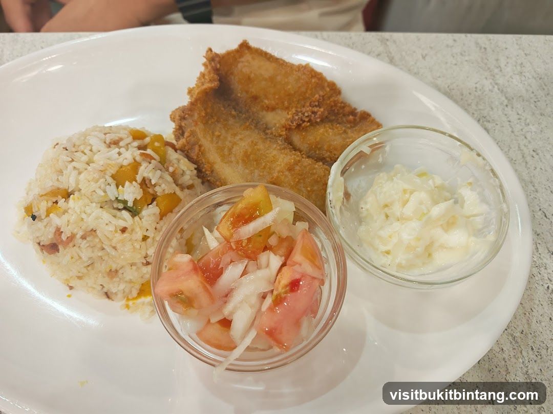 Fried Fish Meal