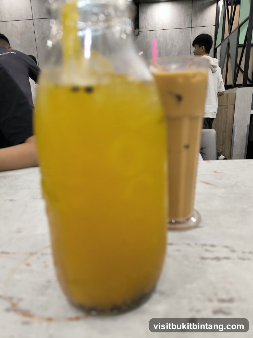 Drinks on a Table