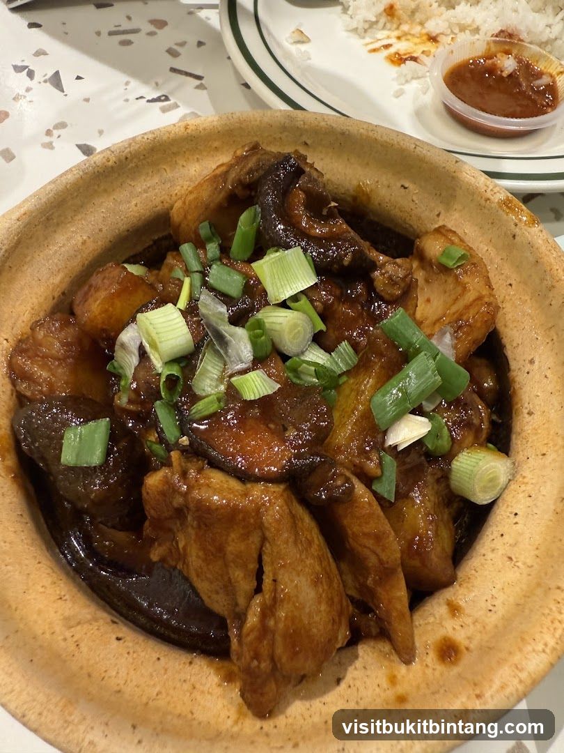Claypot Chicken with Mushrooms