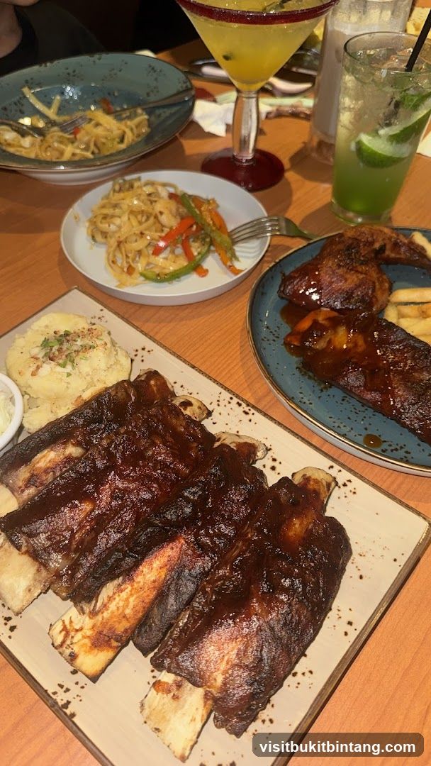 BBQ Ribs and Pasta