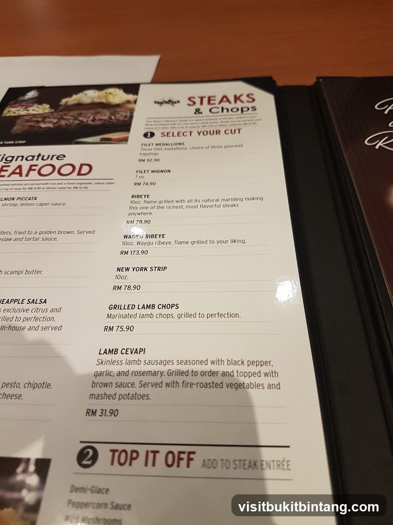 STEAKS & CHOPS