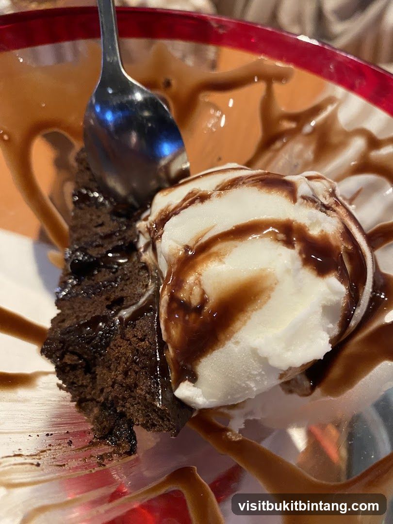 Chocolate Lava Cake with Ice Cream