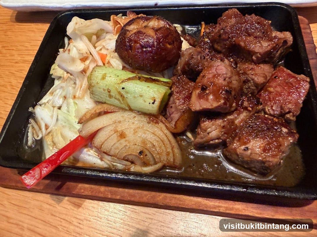 Sizzling Steak Platter