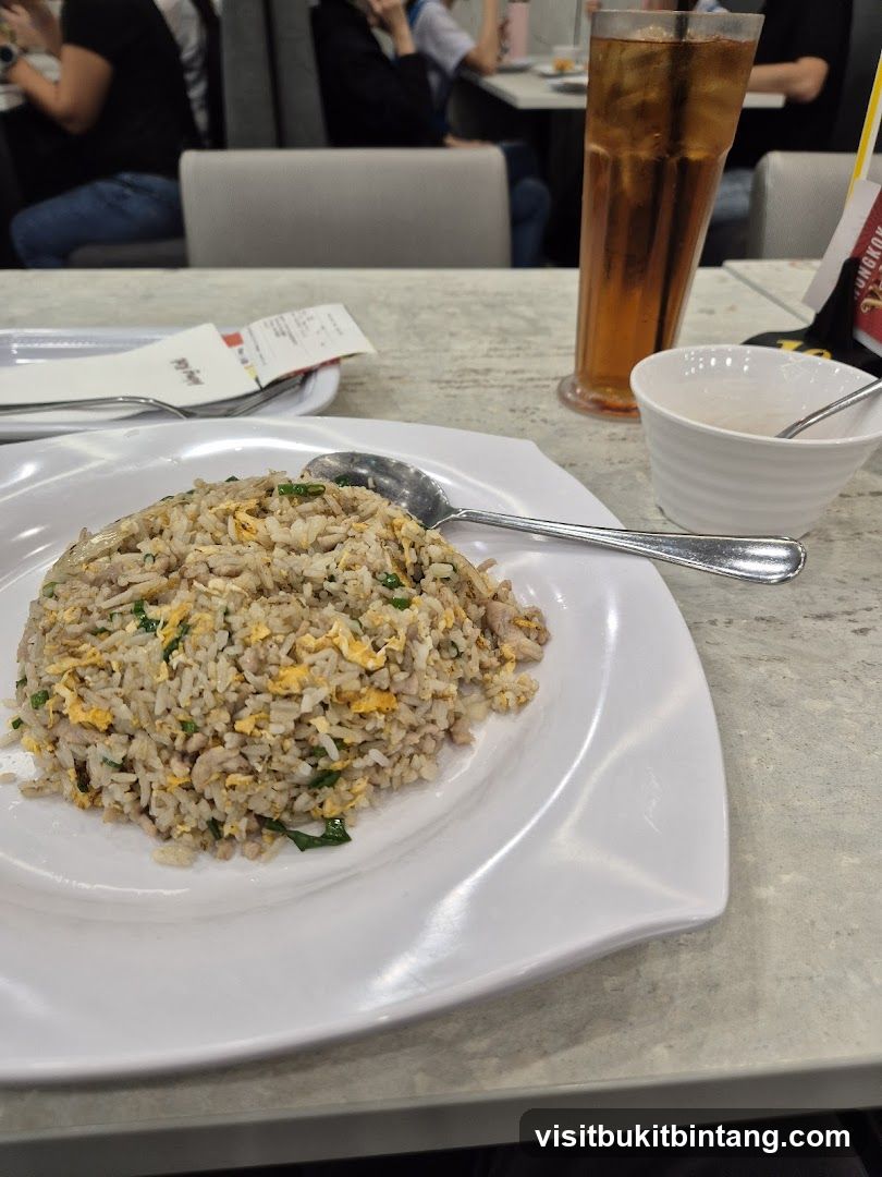 Fried Rice and Iced Tea