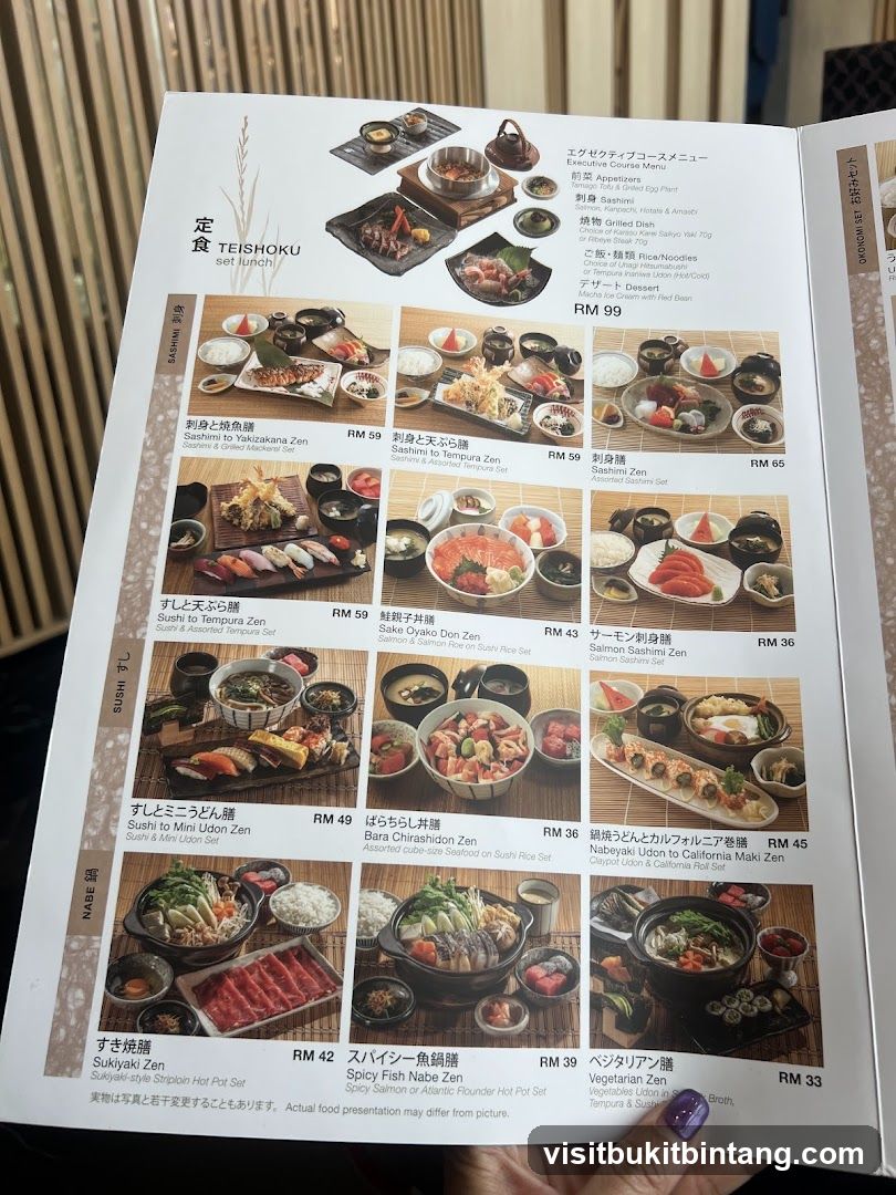 TEISHOKU set lunch