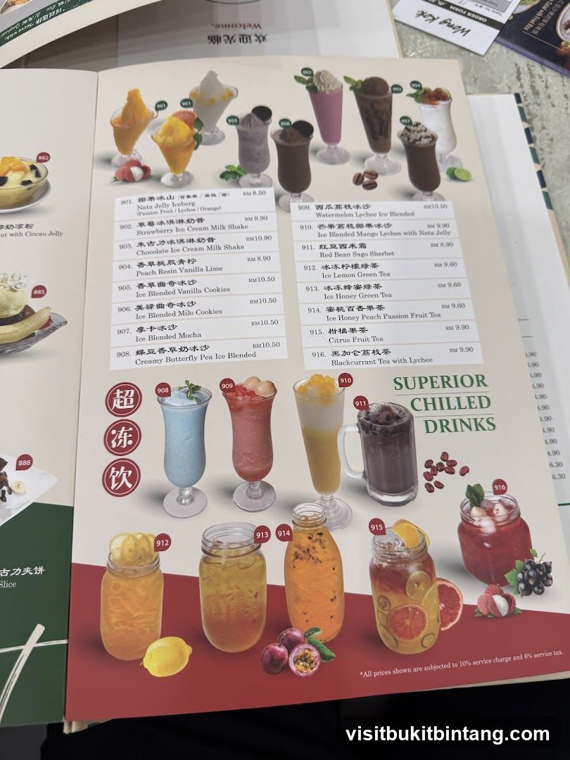 Superior Chilled Drinks