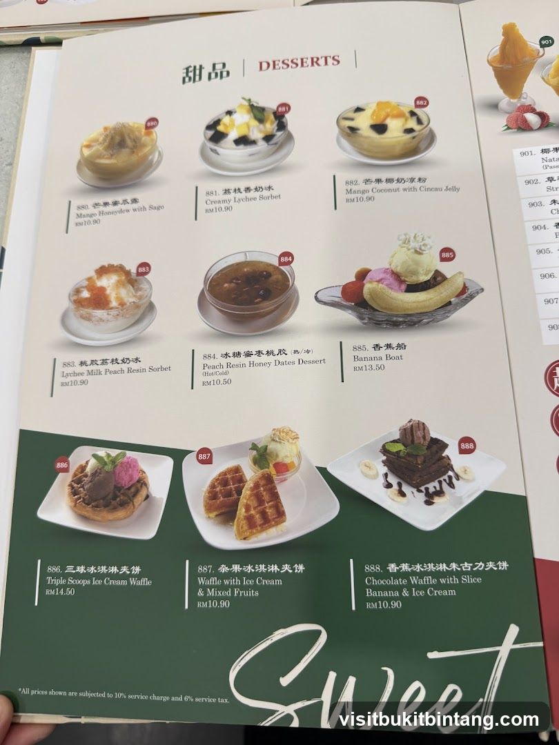 DESSERTS