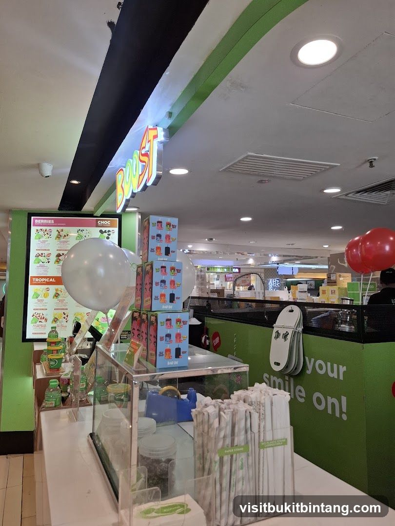 Boost Juice Bar Counter