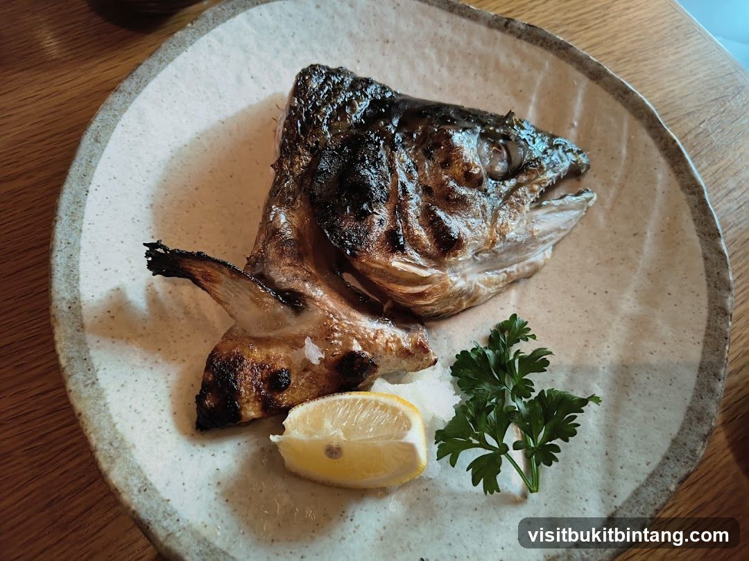 Grilled Fish Head