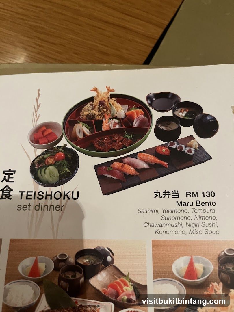 Teishoku Set Dinner