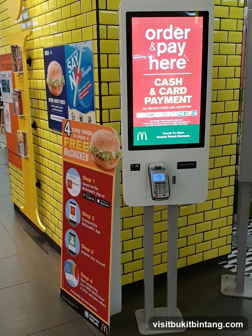 McDonald's Self-Order Kiosk