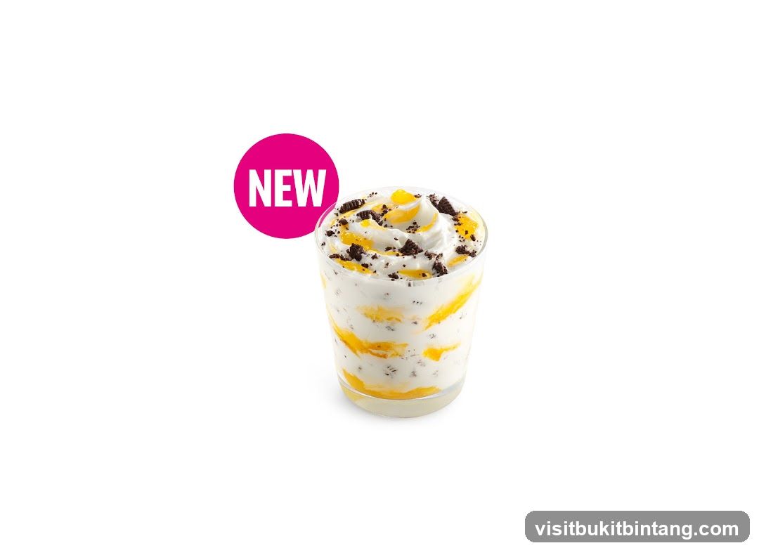 New Mango Crumble Parfait