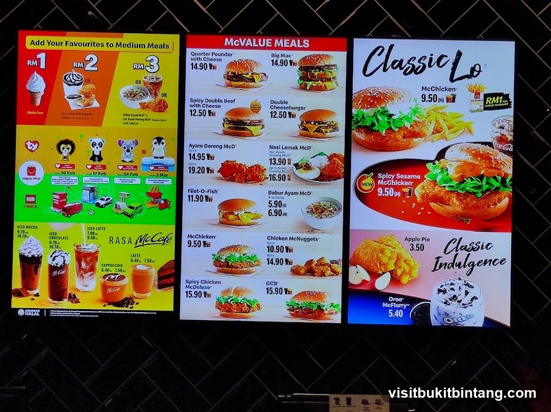 McDonald's Menu