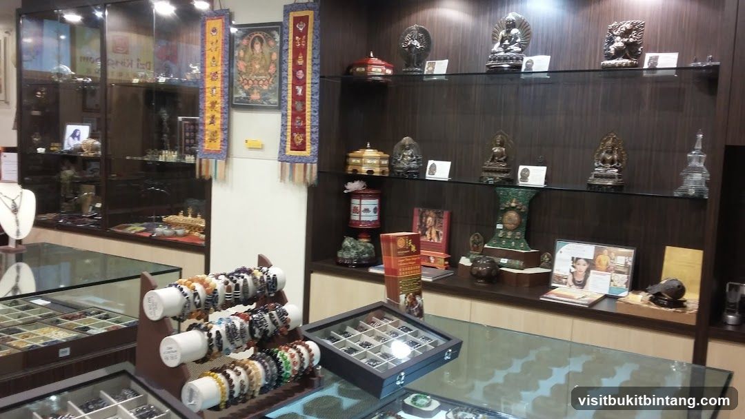 Tibetan Buddhist Store Display