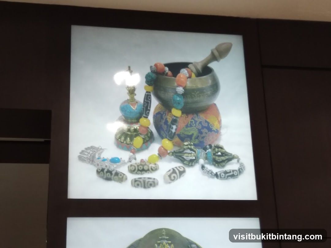 Tibetan Buddhist Artifacts Display