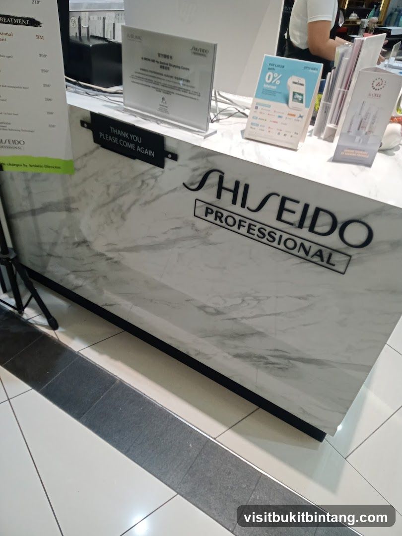 Shiseido Professional Counter