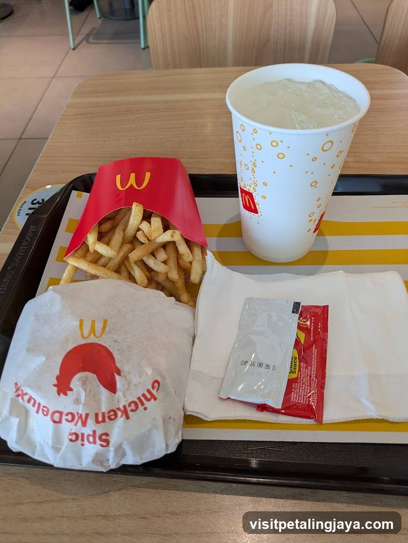 McDonald's Meal Tray