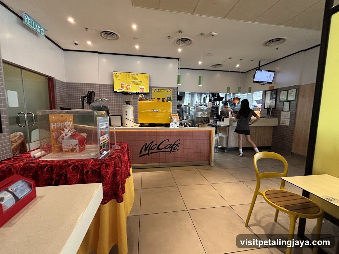 McCafe Interior View