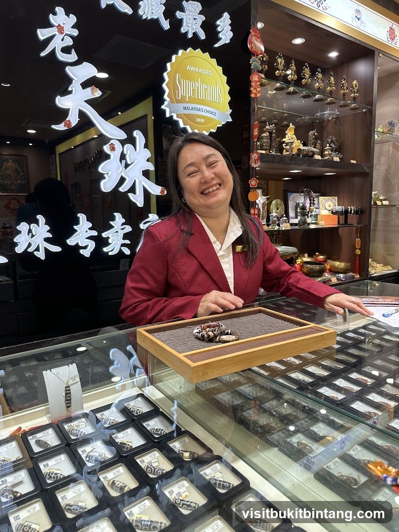 Woman in Jewelry Store