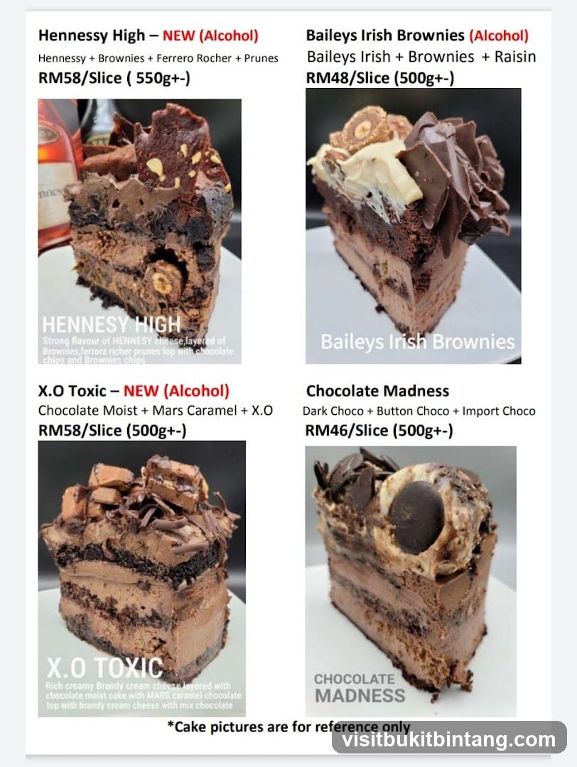 Dessert Menu