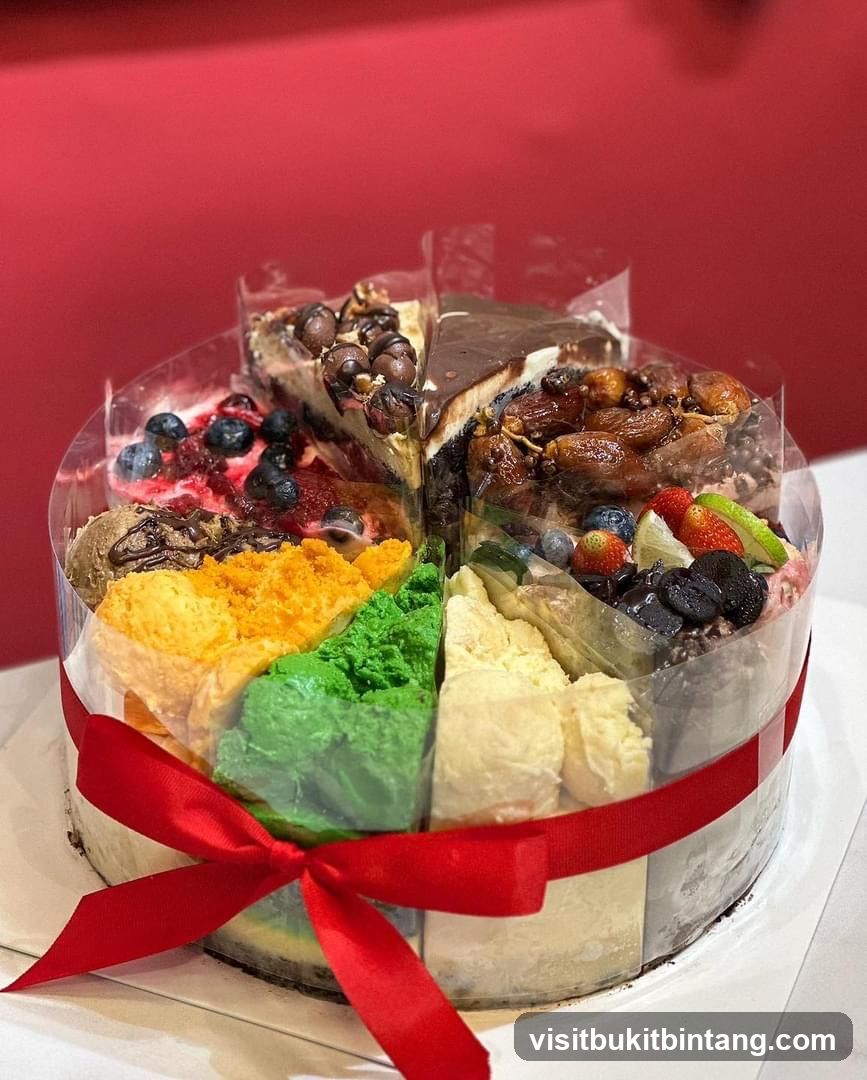 Assortment of Cake Slices
