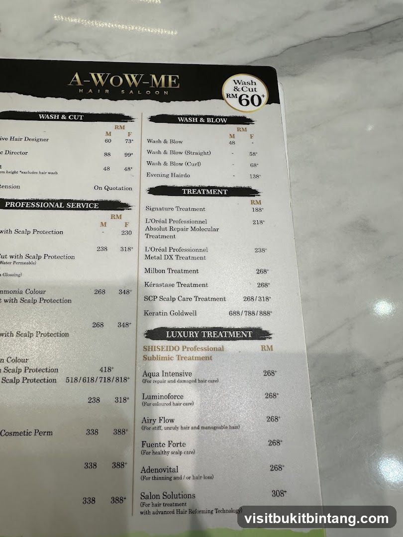 A-WOW-ME HAIR SALOON