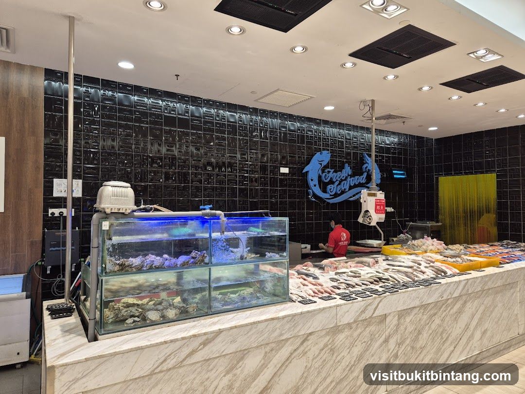 Fresh Seafood Display
