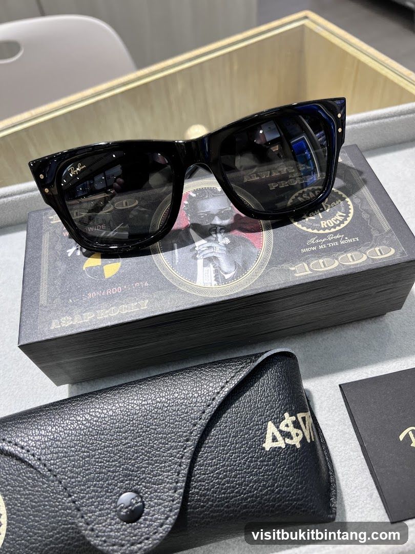 Ray-Ban Sunglasses with A$AP Rocky Collaboration Packaging