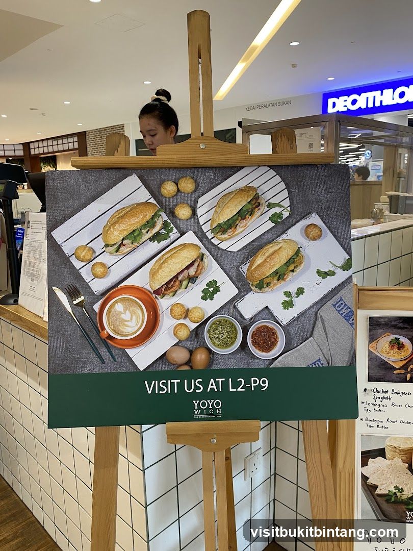 Yoyo Wich Sandwich Parlour Advertisement