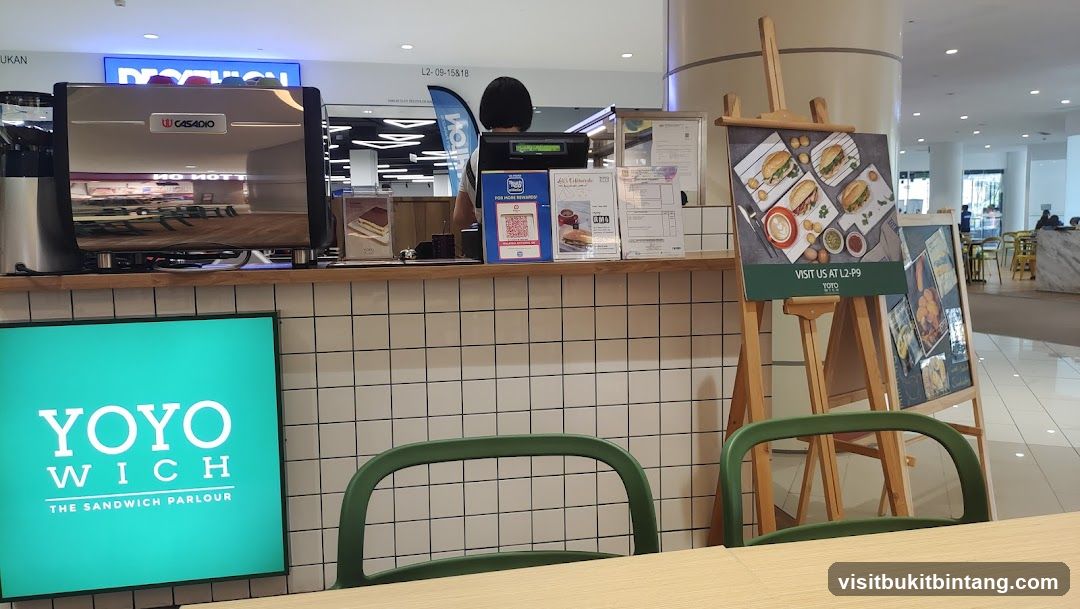 Sandwich Shop Counter