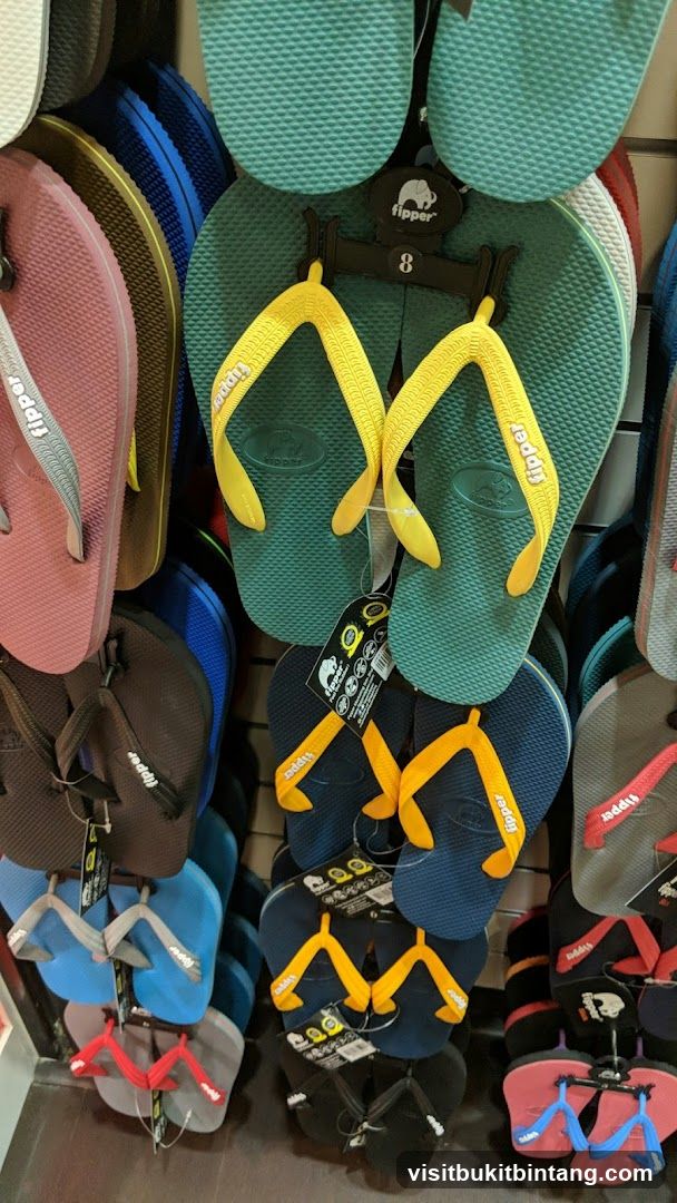 Flip-flops on display