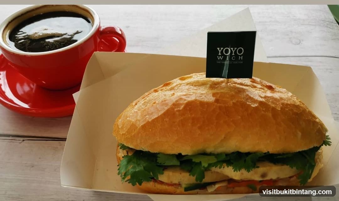 Sandwich and Coffee