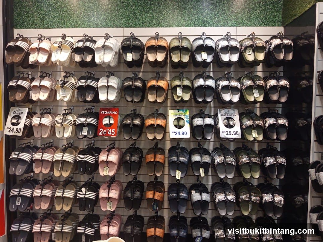 Sandals Display