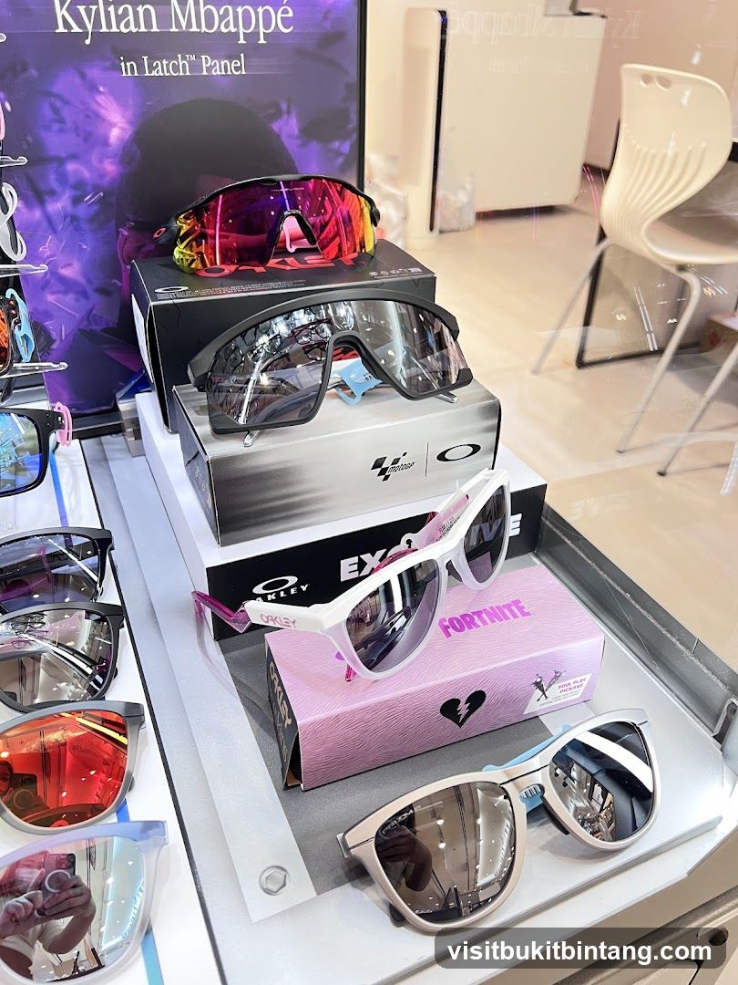 Oakley Sunglasses Display
