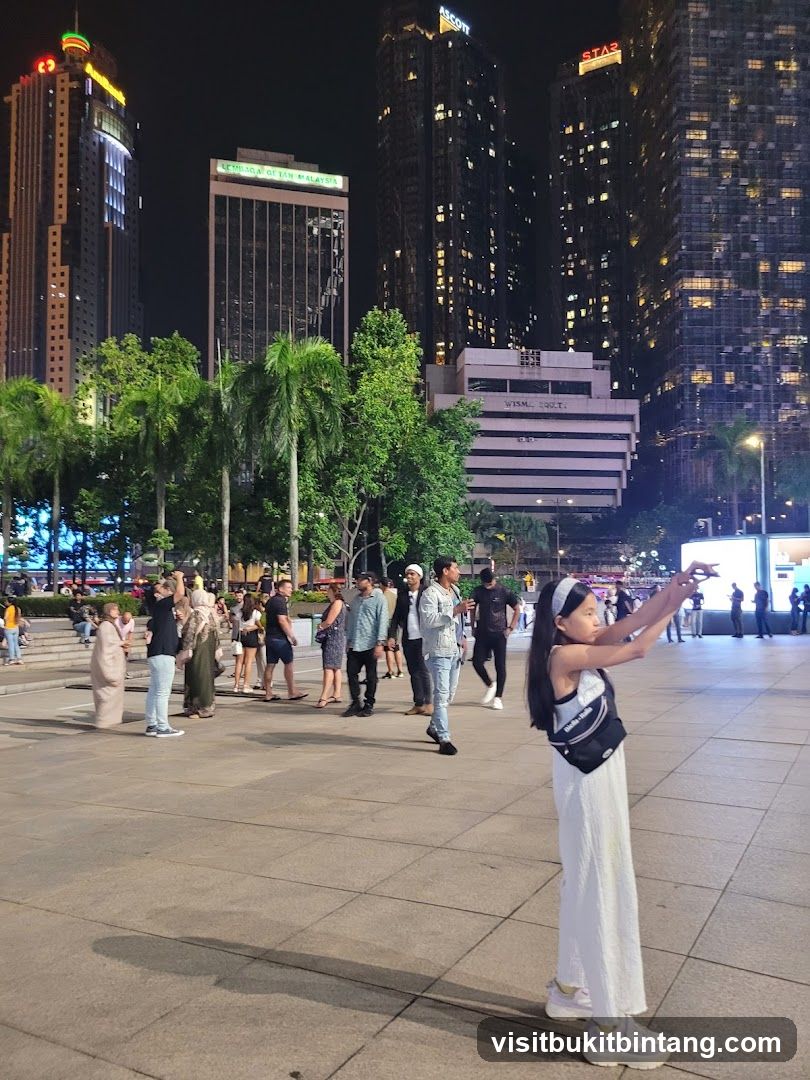 City Square at Night