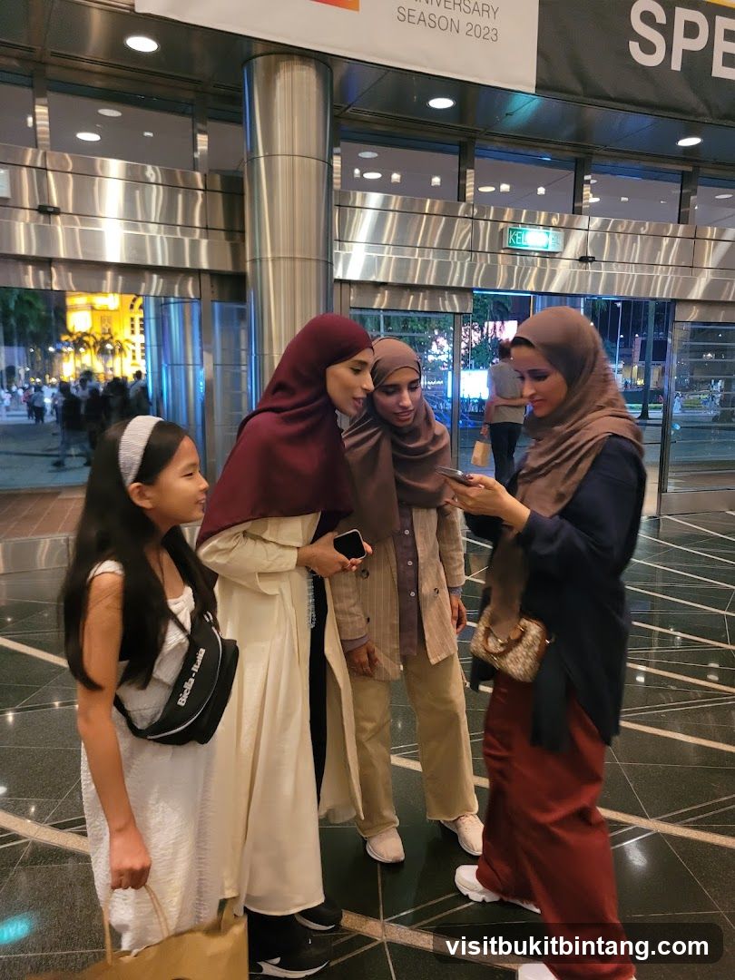 People looking at a phone