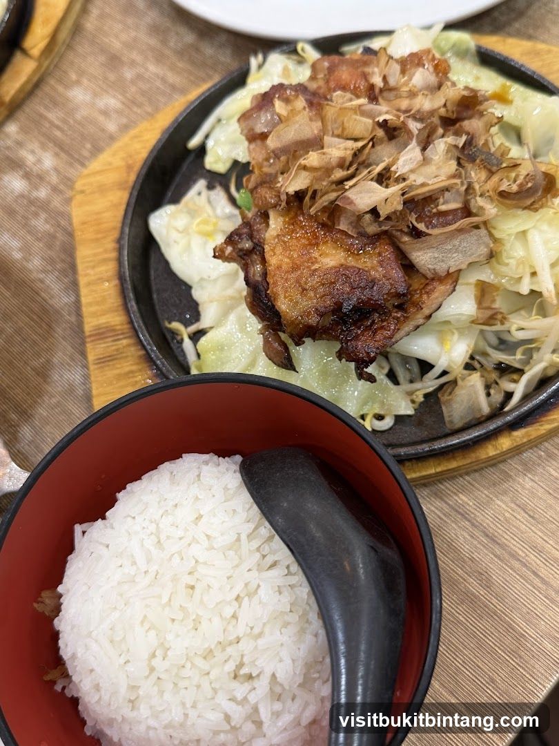 Sizzling Chicken and Rice